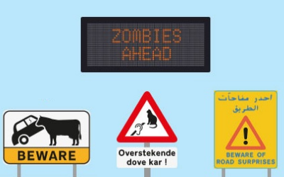 Weird Road Signs from Around the World
