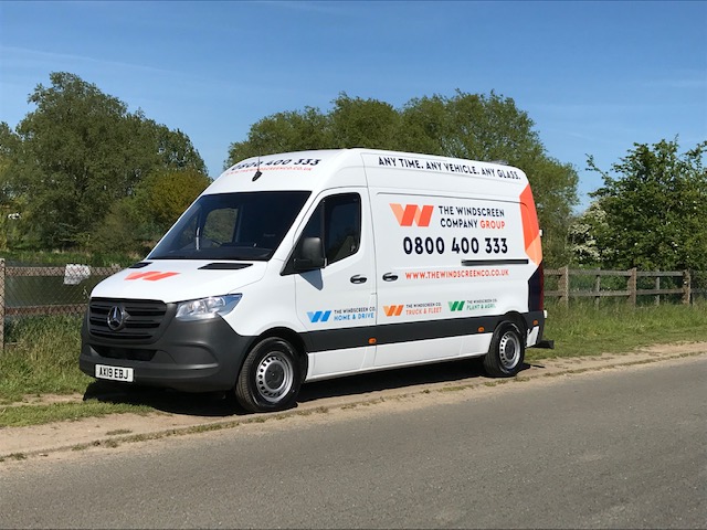 The Windscreen Company's New Rebranded Van
