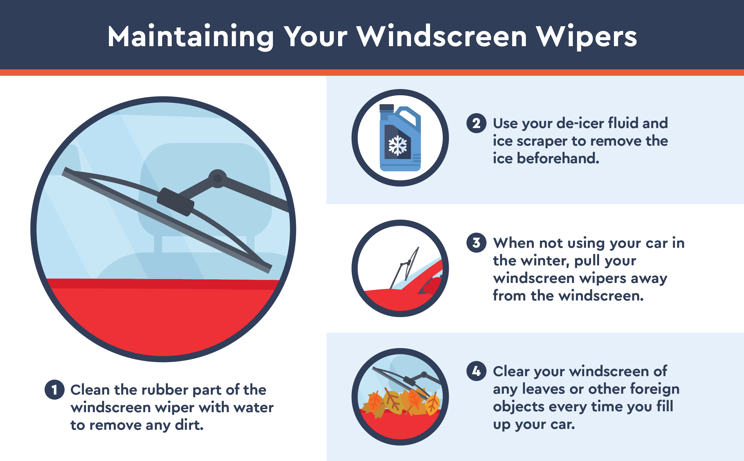 windscreen wiper maintenance tips