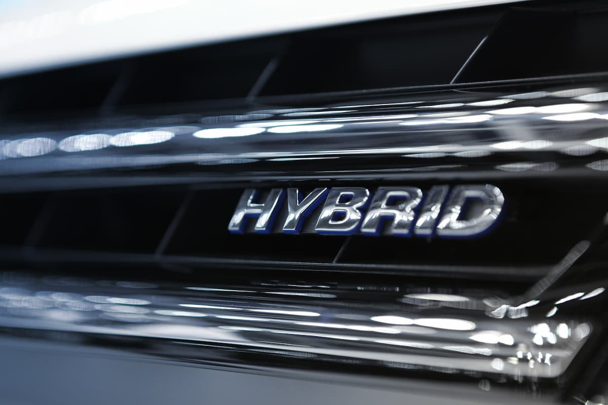 Hybrid Car Sign