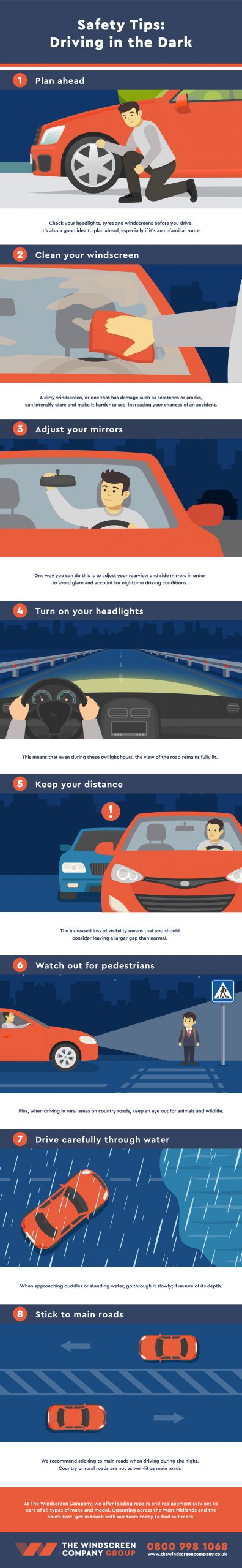 Safety Tips Driving in the Dark