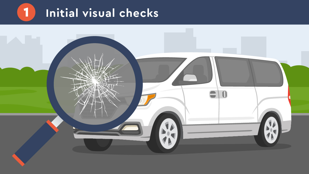 How Fleet Vehicles Benefit from Windscreen Checks- Visual inspections