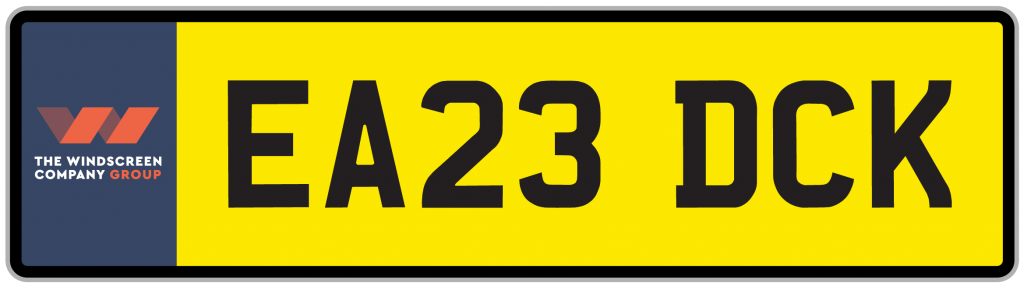 Banned UK Plate - EA23 DCK